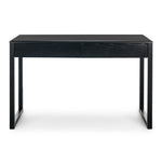 Avalon Black Oak Desk (Oak Top) (W120 D50 H75CM)