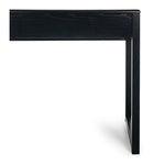 Avalon Black Oak Desk (Oak Top) (W120 D50 H75CM)