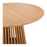Bur Oak Dining Table 120rd (120DIA H76CM)