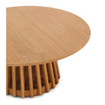 Bur Oak Coffee Table 86rd (86DIA H40CM)