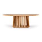 Bur Oak Dining Table 220 (L220 W110 H76CM)
