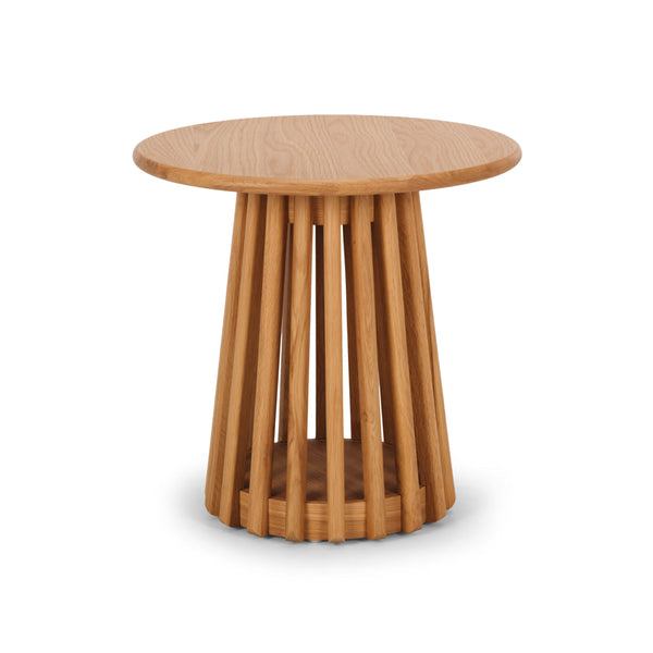 Bur Oak Lamp Table 52rd (52DIA H43CM)