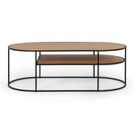 DECO Coffee Table Natural Oak (L120 W60 H40CM)