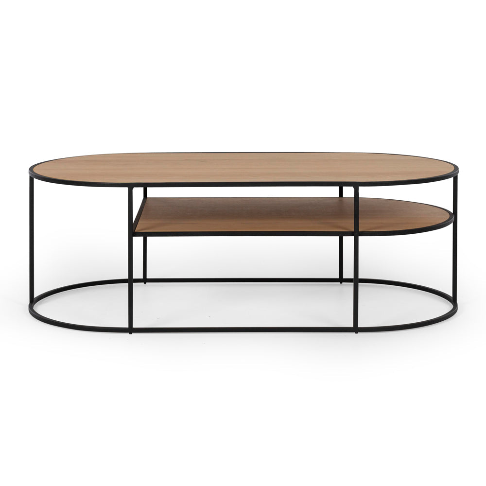 DECO Coffee Table Natural Oak (L120 W60 H40CM)