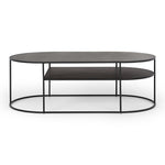 DECO Coffee Table Black Oak (L120 W60 H40CM)