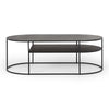 DECO Coffee Table Black Oak (L120 W60 H40CM)