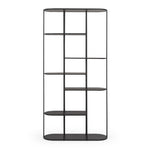 DECO Display/Bookcase Black Oak (D30 W90 H180CM)