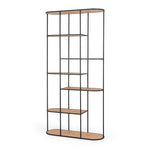 DECO Display/Bookcase Natural Oak (D30 W90 H180CM)