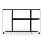 DECO Console Table Black Oak (L120 W30 H76CM)