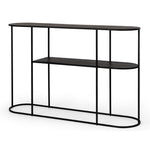 DECO Console Table Black Oak (L120 W30 H76CM)