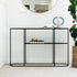 DECO Console Table Black Oak