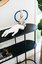 DECO Console Table Black Oak (L120 W30 H76CM)