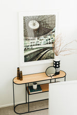 DECO Console Table Natural Oak (L120 W30 H76CM)