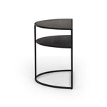 DECO End Table Black Oak (D30 W60 H45CM)