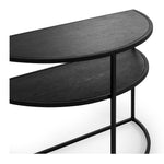 DECO End Table Black Oak (D30 W60 H45CM)