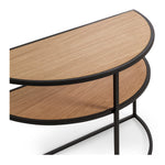 DECO End Table Natural Oak (D30 W60 H45CM)