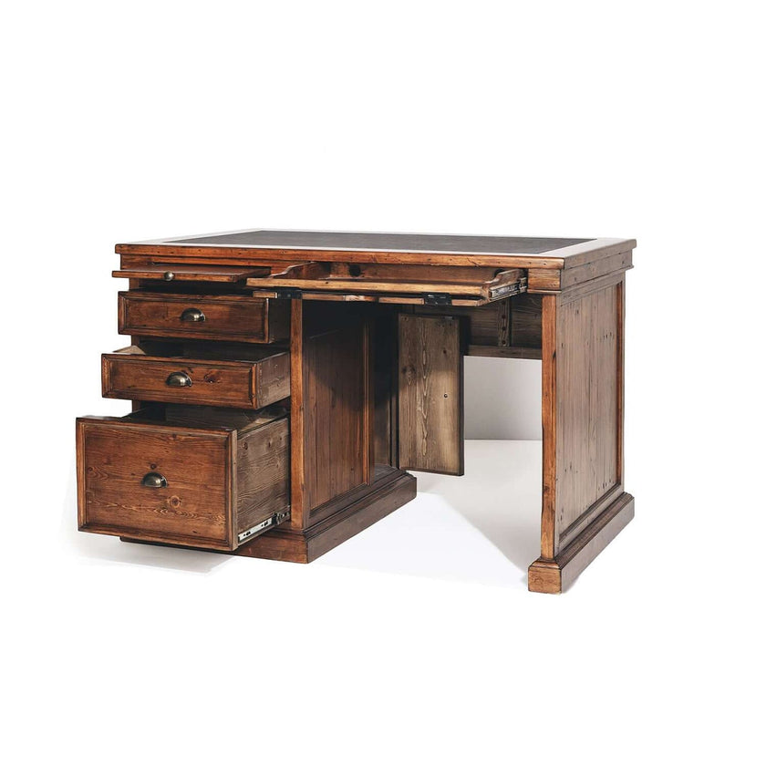 Irish Coast Office 3 Drawer Desk