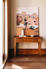 Irish Coast 4 Leg Hall Table