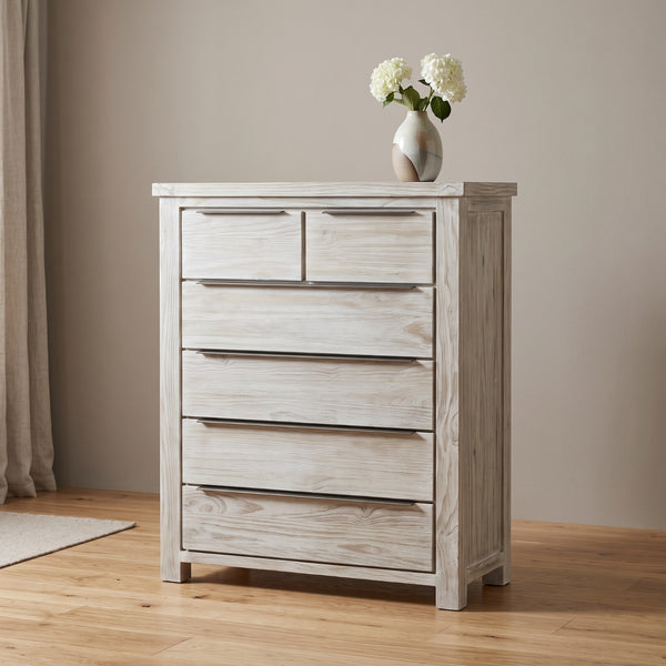 Amanda 6 Drw Tallboy (W1000 D450 H1140mm)