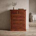 Marina 6 Drw Tallboy (W930 D445 H1200mm)