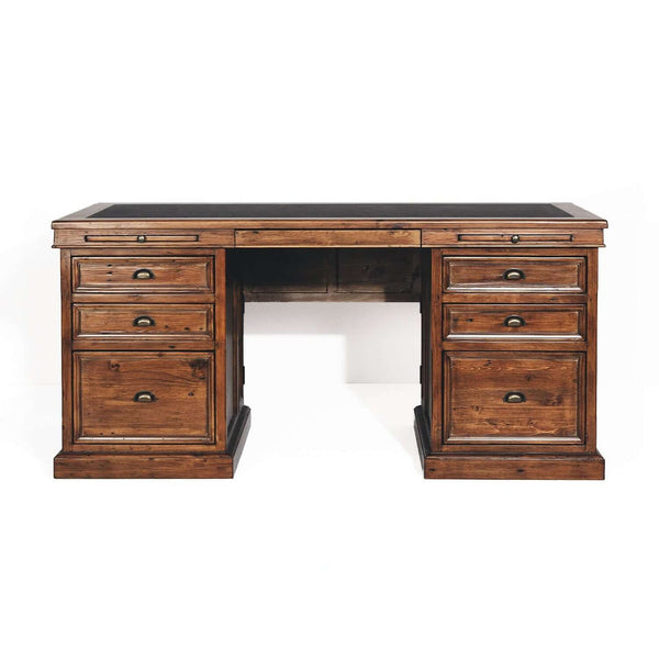 Irish Coast Office 6 Drawer Desk