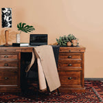 Irish Coast Office 6 Drawer Desk