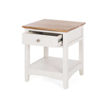 Jessica 1Drw Bedside OAK TOP (W44 D34 H59CM)