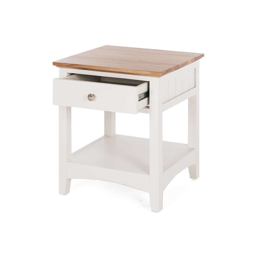Jessica 1Drw Bedside OAK TOP