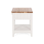 Jessica 1Drw Bedside OAK TOP (W44 D34 H59CM)