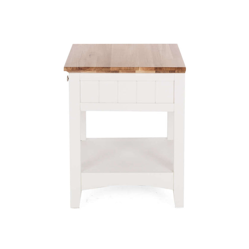 Jessica 1Drw Bedside OAK TOP
