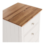 Jessica 3 Drw Bedside OAK TOP (L50 W45 H65CM)