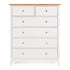Jessica 6 Drw Chest OAK TOP