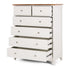 Jessica 6 Drw Chest OAK TOP