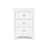 Jessica 3 Drw Bedside (L50 W45 H65CM)