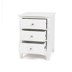 Jessica 3 Drw Bedside (L50 W45 H65CM)