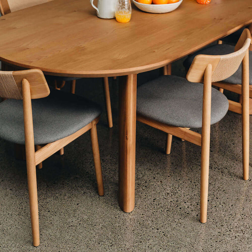 Kontur Dining Table 200x100 (Natural Oak)
