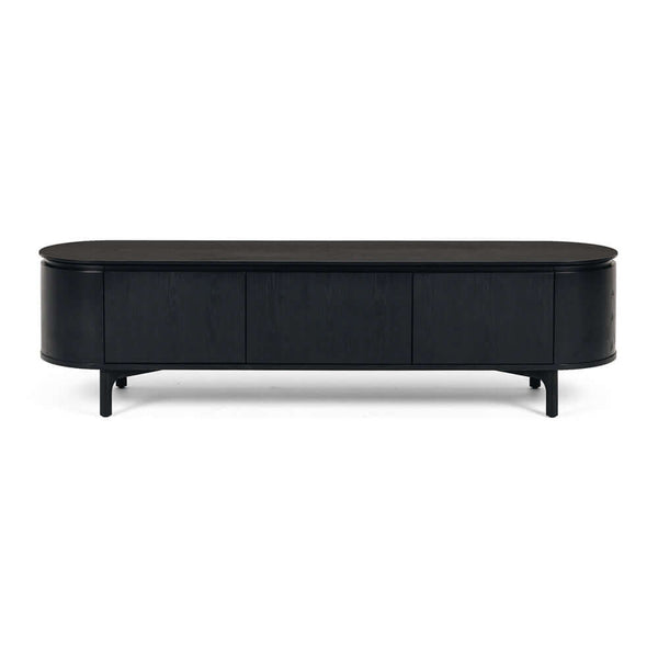 Kontur TV Stand (Black Oak)
