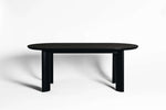 Kontur Dining Table 200x100 (Black Oak)