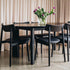 Kontur Dining Table 200x100 (Black Oak)