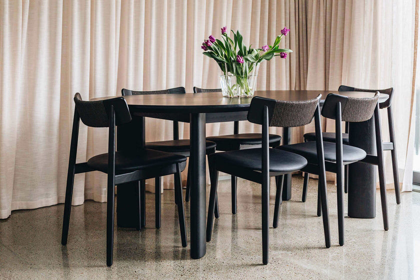 Kontur Dining Table 200x100 (Black Oak)