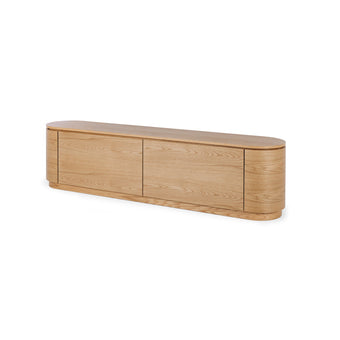 Akita Natural Oak Tv Stand (Oak Top)