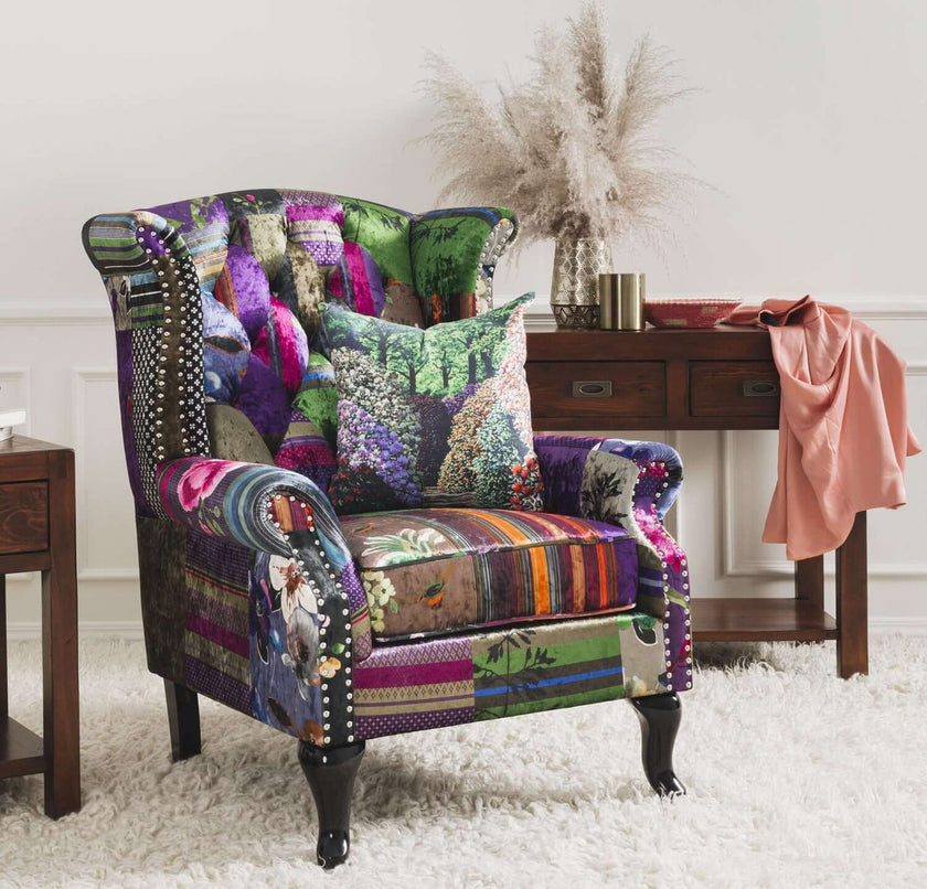 Patchwork Wingback