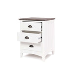 Provence Bedside 3 Drw (L50 W45 H65CM)