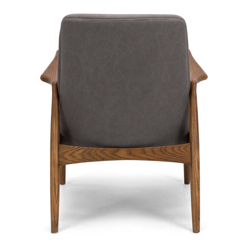 Steiner Armchair FULL Canvas Charcoal