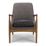 Steiner Armchair FULL Canvas Charcoal