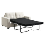 Vesto 2 Seater Sofa Bed-Beige