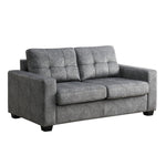 Vesto 2 Seater Sofa Bed-Grey