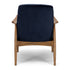 Steiner Armchair Velvet Dark Blue