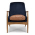 Steiner Armchair Velvet Dark Blue