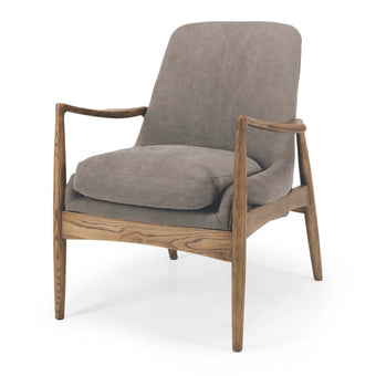 Steiner Armchair FULL Canvas Cement